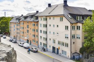 Kvarteret Bondesonen Större på Södermalm, sett från Renstiernas gata