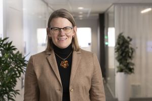 Ingrid Gyllfors, tillträdande vd för SKB under våren 2022.