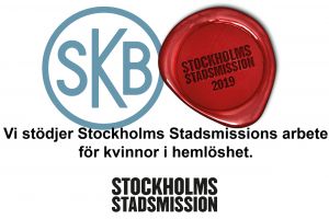 Vi stödjer Stadsmissionens arbete för kvinnor i hemlöshet