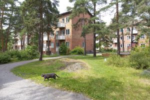 Kvarteret Markpundet i Åkeslund i Bromma 
