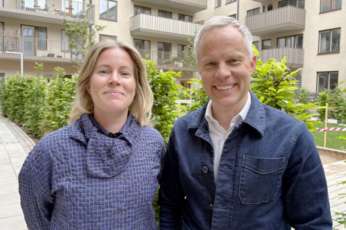 Filippa Drakander och Per Forsling