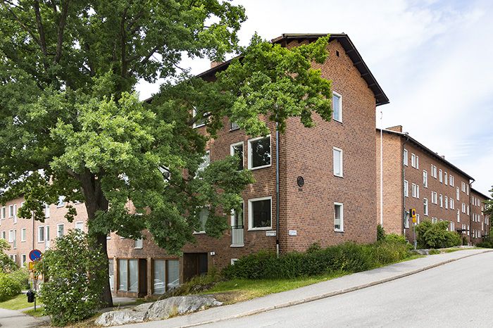 Kvarteret Markpundet i Åkeslund i Bromma