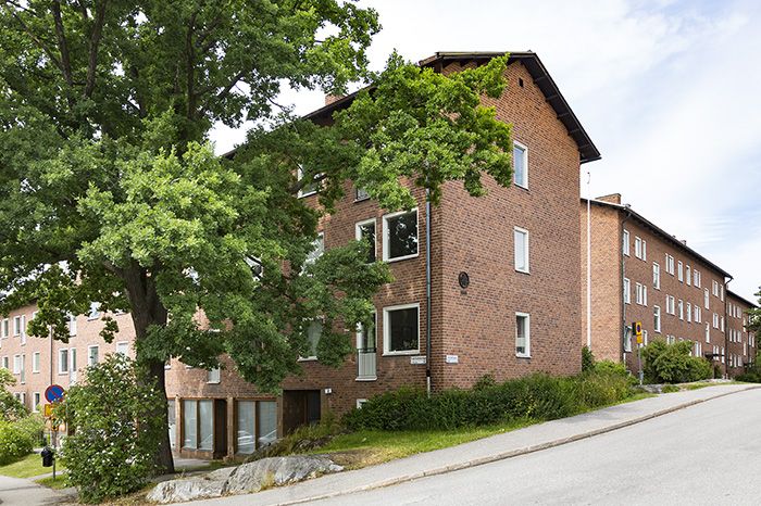 Kvarteret Markpundet i Åkeslund i Bromma